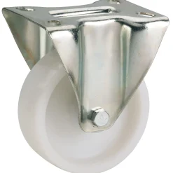 Dörner + Helmer Transportgeräte-Bockrolle mit Polyamidrad 80 x 35 mm verzinkt