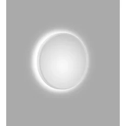 DSK Design LED Lichtspiegel Silver Barbier White Dm 50 cm