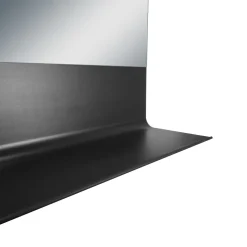 DSK Design LED Lichtspiegel Black Shelf 80 x 60 cm