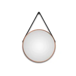 DSK Design LED Lichtspiegel Silver Barbier Copper Dm 50 cm