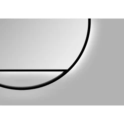 DSK Design LED Lichtspiegel Silver Cosmos Black Dm 80 cm