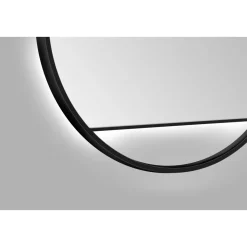 DSK Design LED Lichtspiegel Silver Cosmos Black Dm 80 cm