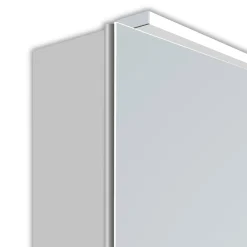 DSK Design LED Spiegelschrank Aluminio Vegas 40 x 60 cm