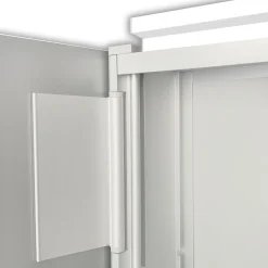 DSK Design LED Spiegelschrank Aluminio Vegas 40 x 60 cm