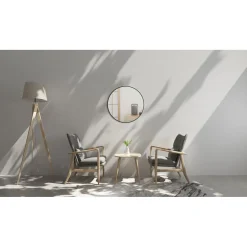 DSK Design Spiegel Black Rondo Negro Dm 60 cm