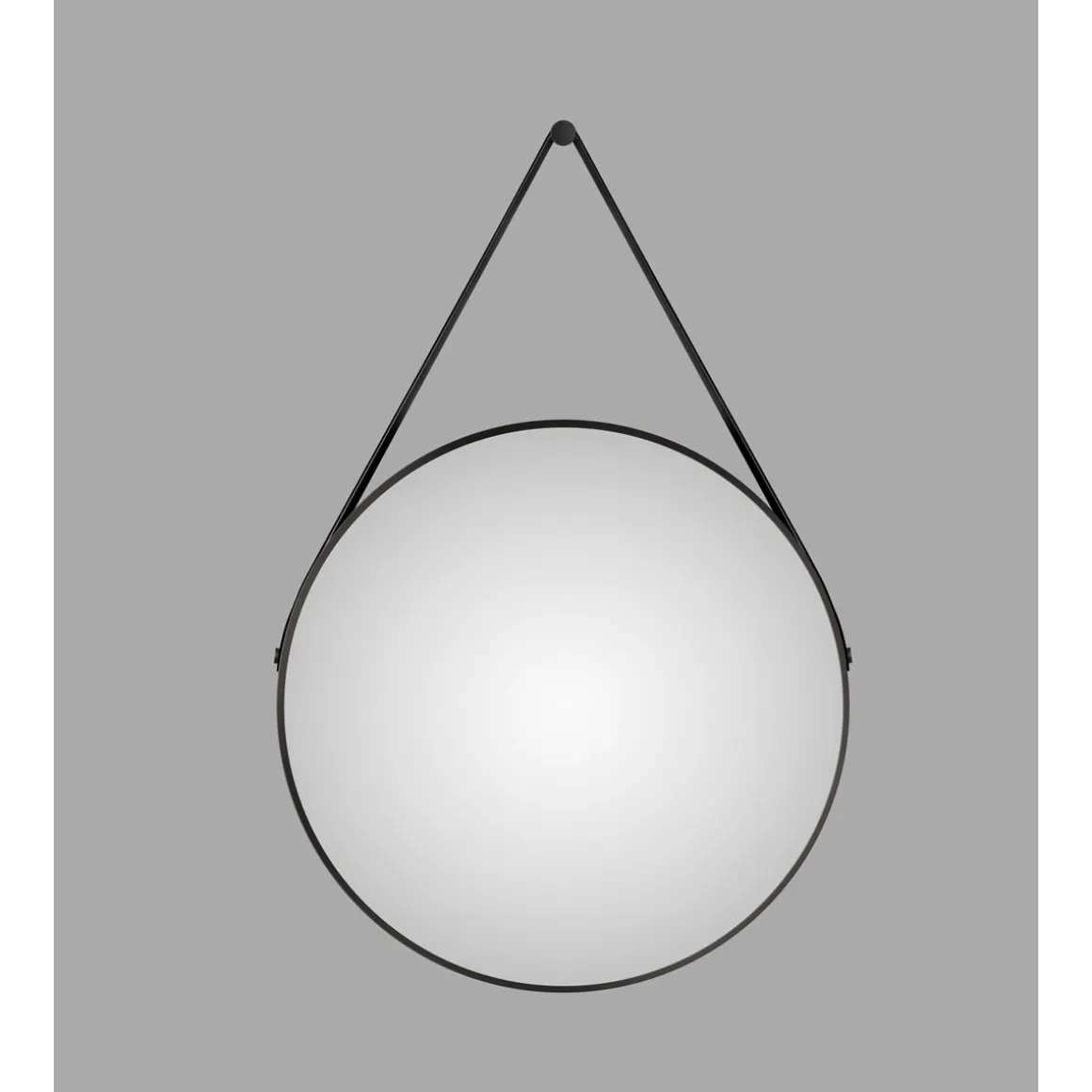 DSK Design Spiegel Silver Coiffeur Black Dm 80 cm