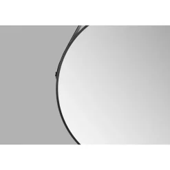 DSK Design Spiegel Silver Coiffeur Black Dm 80 cm