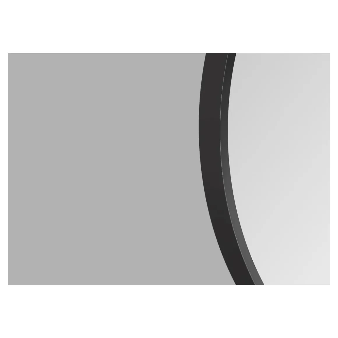 DSK Design Spiegel Silver Coiffeur Black Dm 80 cm