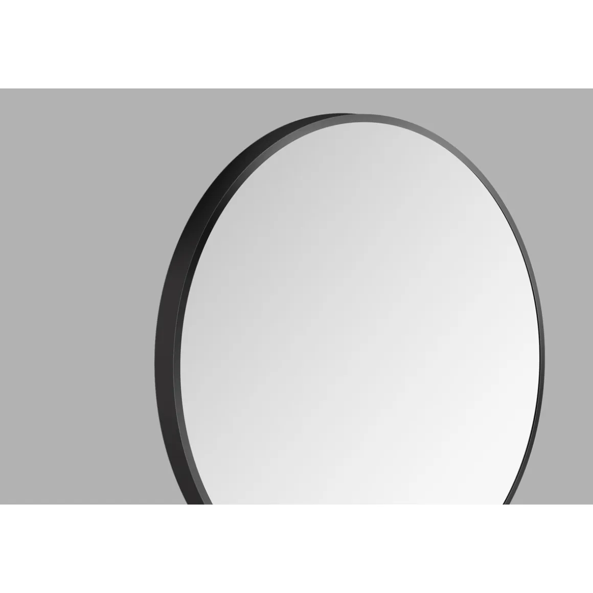 DSK Design Spiegel Silver Coiffeur Black Dm 80 cm