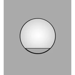 DSK Design Spiegel Silver Cosmos Black Dm 80 cm