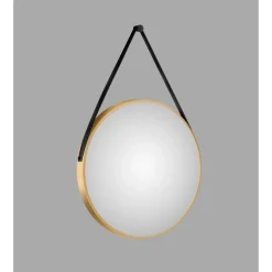 DSK Design Spiegel Silver Coiffeur Gold Dm 80 cm