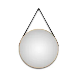 DSK Design Spiegel Silver Coiffeur Gold Dm 80 cm