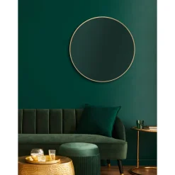 DSK Design Spiegel Silver Coiffeur Gold Dm 80 cm