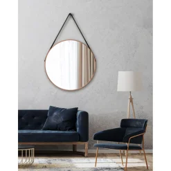 DSK Design Spiegel Silver Coiffeur Copper Dm 80 cm