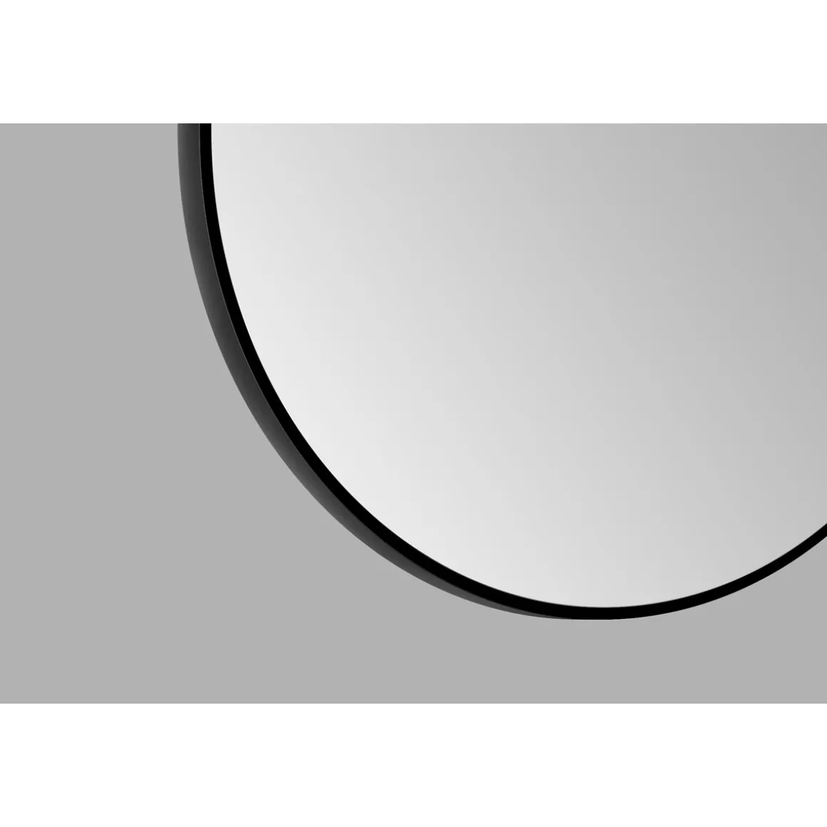 DSK Design Spiegel Silver Globo Black Dm 120 cm