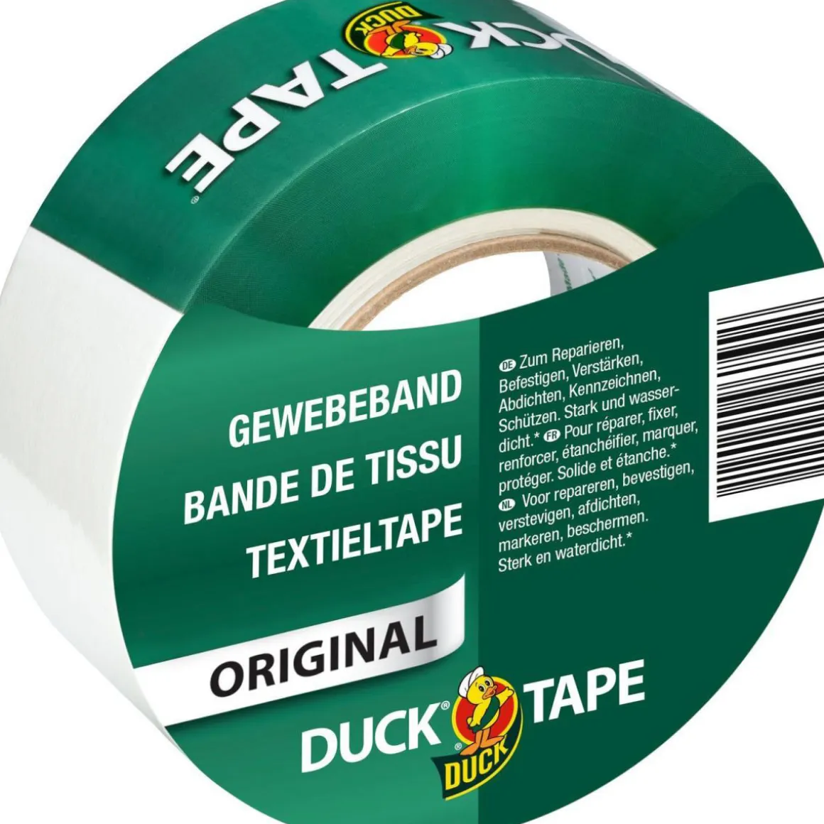 Duck Tape Original 50 mm x 50 m Weiß