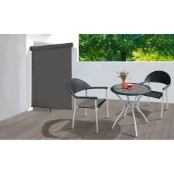 Durabil Balkonmarkise anthrazit 120 x 200 cm