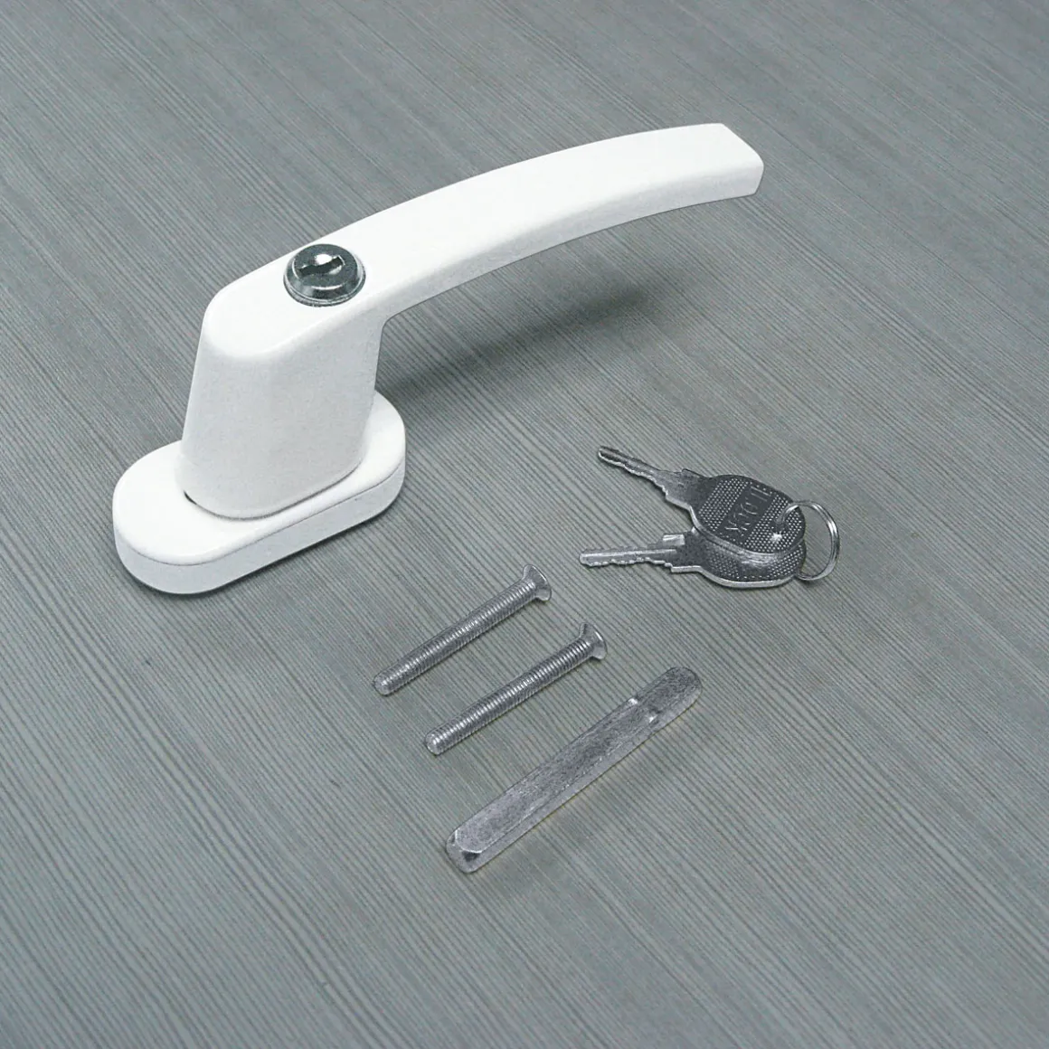 Durabil Fenstergriff abschließbar weiß