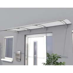 Durabil Pultvordach PT/L Acrylglas satiniert weiß 270 x 95 x 17 cm