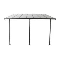 Durabil Terrassenüberdachung 4 x 3 m inkl Regenrinne