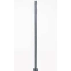 Durabil Universalpfosten für Glaswindschutz Aluminium