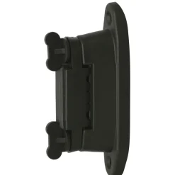 Eck- und Streckenisolator Profi schwarz für 40 mm 10 Stück