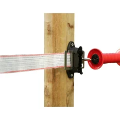 Eck- und Streckenisolator Profi schwarz für 40 mm 10 Stück