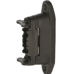 Eck- und Streckenisolator Profi schwarz für 40 mm 10 Stück