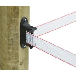 Eck- und Streckenisolator Profi schwarz für 40 mm 10 Stück