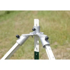 Ecklösungsset T-Post silber-schwarz 5-teilig