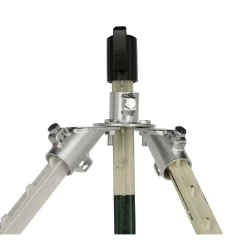 Ecklösungsset T-Post silber-schwarz 5-teilig