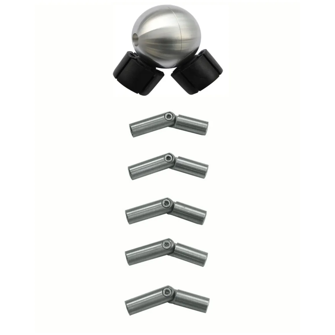 EckSet Aluminium Eckverbindung 90-180 Grad ES4