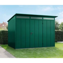 EcoStar Gerätehaus Elegant-PTyp 3RAL6005 1 flg