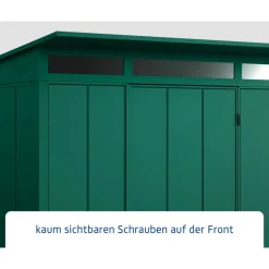 EcoStar Gerätehaus Elegant-PTyp 2RAL6005 1 flg