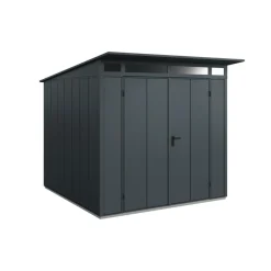 EcoStar Gerätehaus Elegant-PTyp 2RAL7016 2 flg