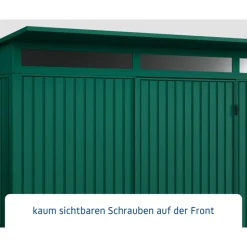 EcoStar Gerätehaus Trend-PTyp 3RAL6005 1 flg