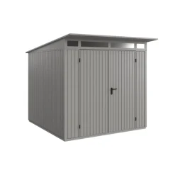 EcoStar Gerätehaus Trend-PTyp 2RAL9007 2 flg
