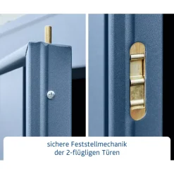 EcoStar Gerätehaus Trend-PTyp 2RAL5014 2 flg