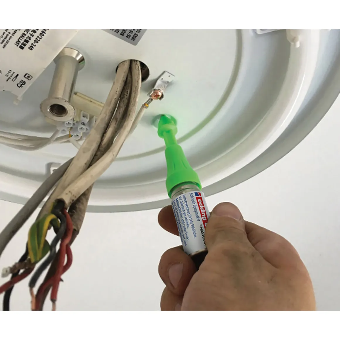 Edding Spraymarker Bohrloch e-8870/1 neongrün