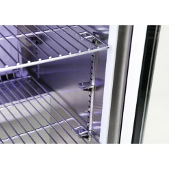 Edelstahl-Erweiterungsmodul mit Doppelkühlschrank