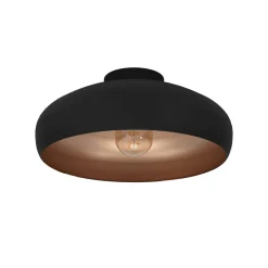 Eglo LED Deckenleuchte Mogano schwarz/kupfer