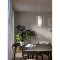 Eglo LED Pendelleuchte Terrarosa sandfarben-weiß