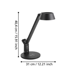 Eglo LED Tischleuchte Banderalo schwarz
