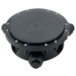 Eglo Außen-Verkabelungsbox Connector Box Durchmesser 15,5 x 5 cm schwarz