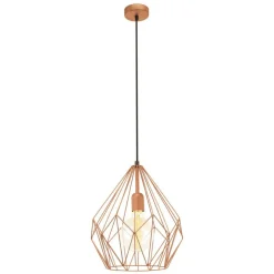 Eglo Hängeleuchte Carlton kupferfarben