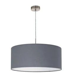 Eglo Hängeleuchte Pasteri nickel/grau 53 cm