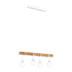 Eglo Hängeleuchte Townshend 4er weiß