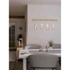 Eglo Hängeleuchte Townshend 4er weiß