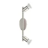 Eglo LED-Spotserie Buzz 2 Spots silber