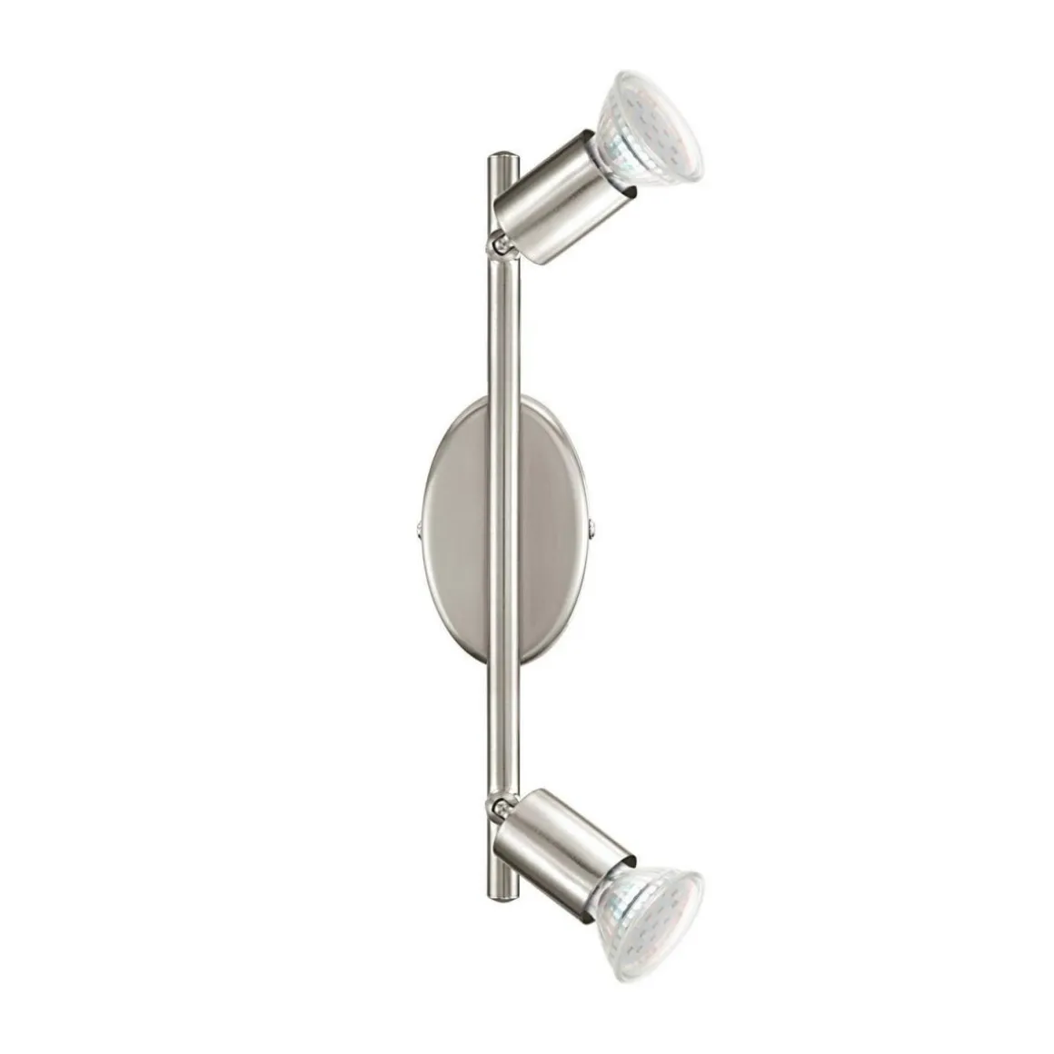 Eglo LED-Spotserie Buzz 2 Spots silber